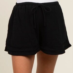 Drawstring Maternity Shorts